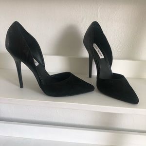 Black stilettos